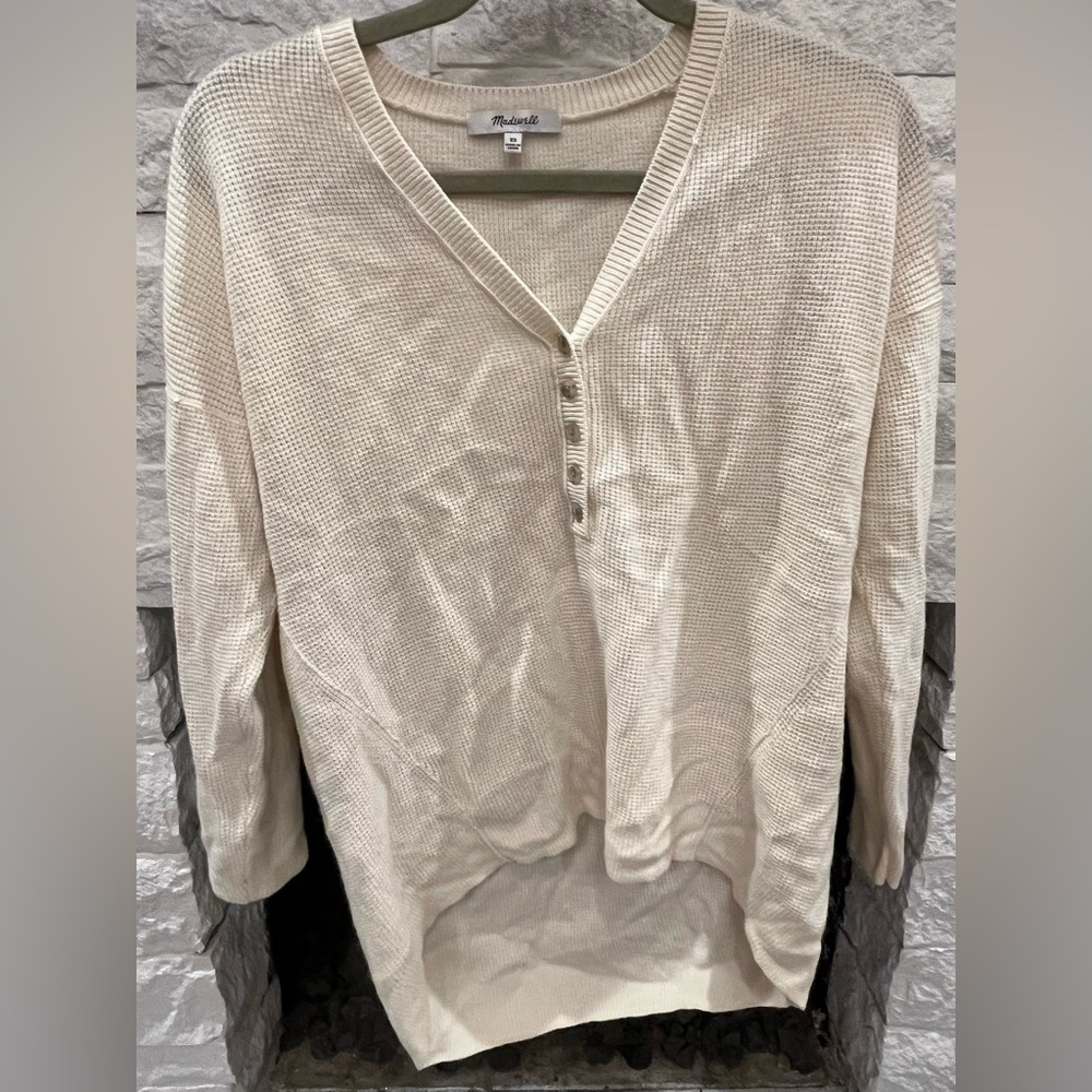 Madewell cream sweater